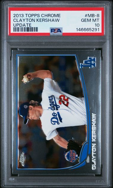 2013 Topps Topps Chrome #MB-8 Kershaw front