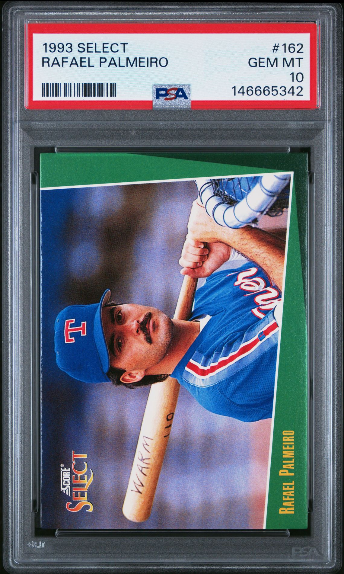 1993 Select SELECT #162 Rafael Palmeiro front