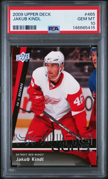 2009 Upper Deck Young Guns #465 Jakub Kindl front