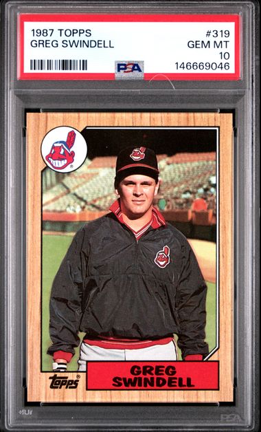 1987 Topps #319 Greg Swindell front