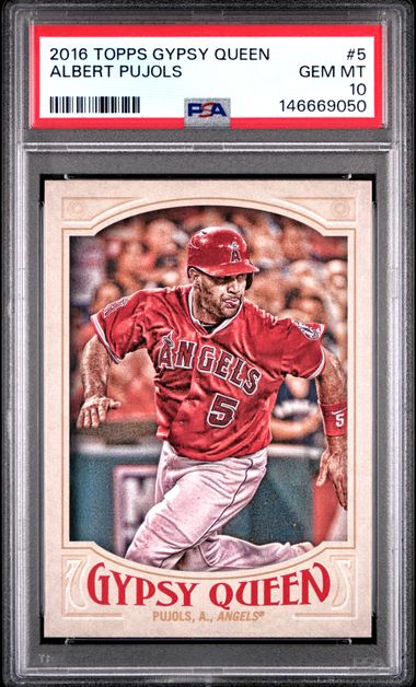 Topps Albert Pujols front