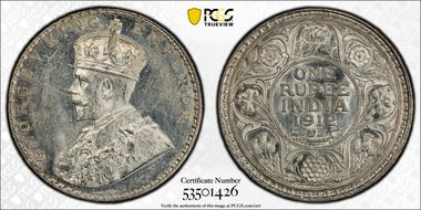 1912(B) Rupee SW-8.19 Prid-218 MS62