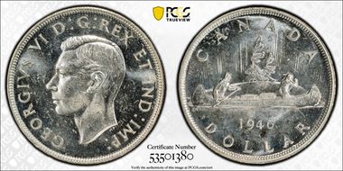 1946 S$1 FWL MS62