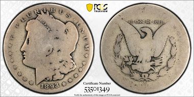1893-S $1 FR2