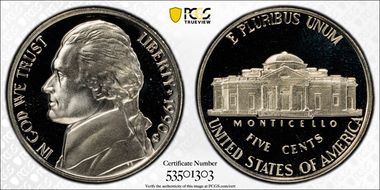 1990-S 5C PR69DCAM