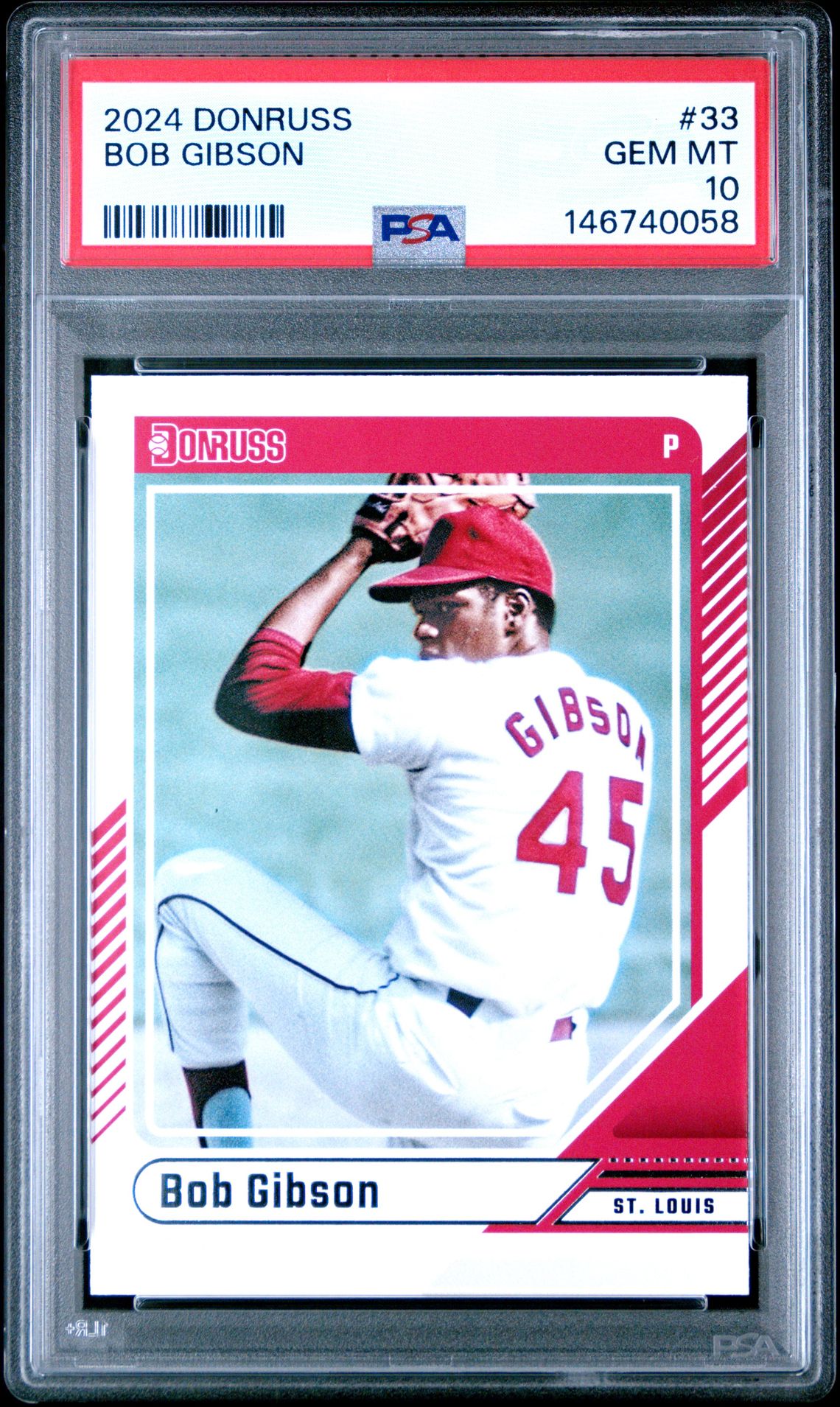 2024 Panini PANINI DONRUSS #33 Bob Gibson front