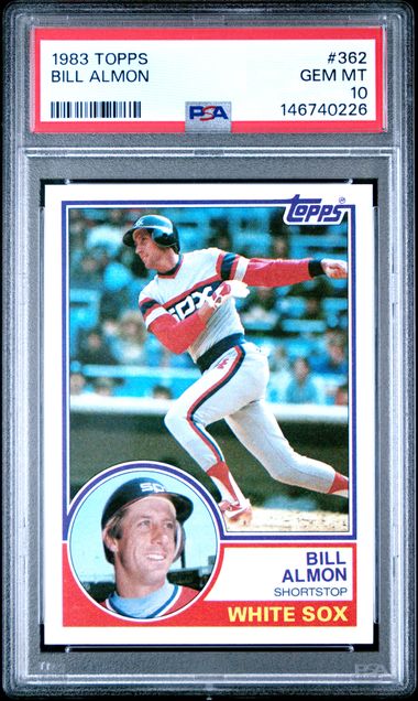 1983 Topps Topps Lopps White #362 Bill Almon front