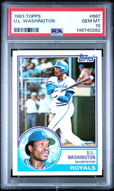 1983 Topps Topps Oppt #687 Uil. Washington front