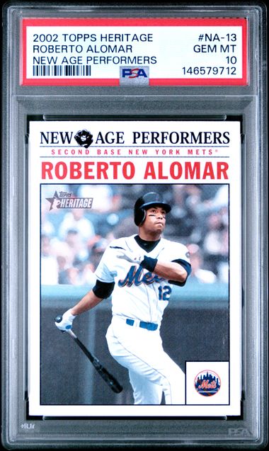 2002 Topps Topps Heritage #NA-13 Roberto Alomar front