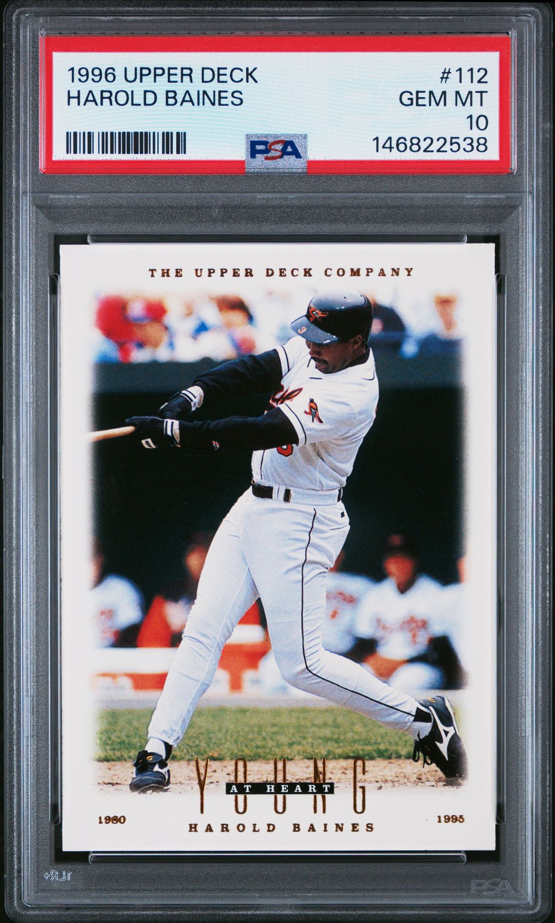 1996 Upper Deck UPPER DECK #112 Harold Baines front