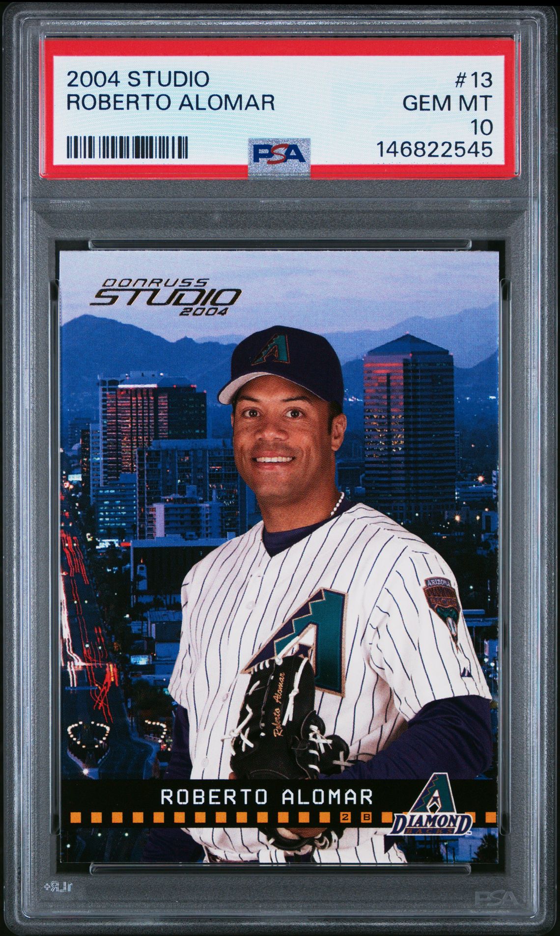 2004 STUDIO #13 Roberto Alomar front