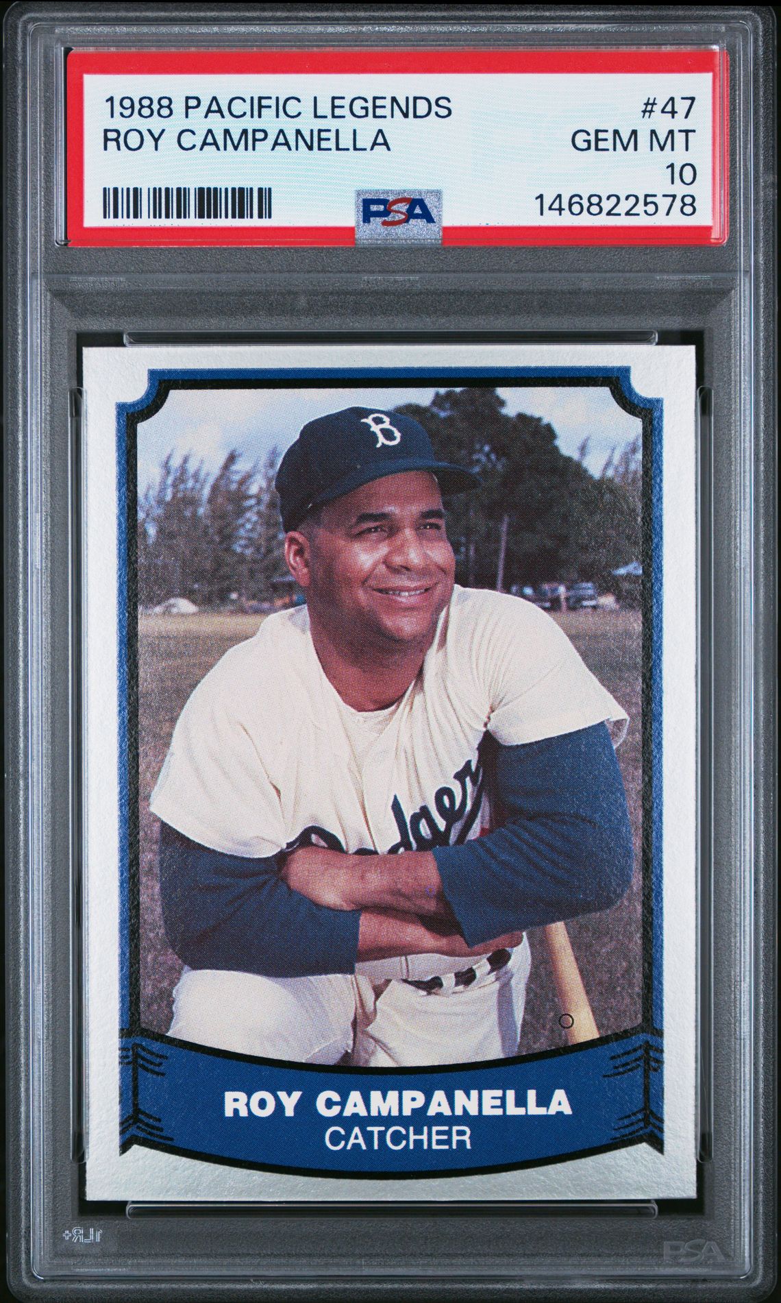 1988 Pacific PACIFIC LEGENDS #47 Roy Campanella front
