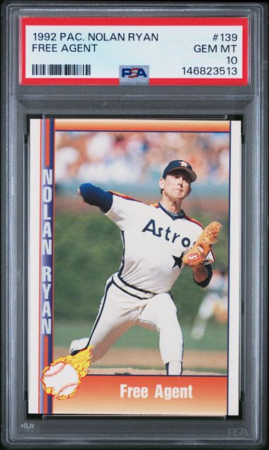 Pacific Nolan Ryan front