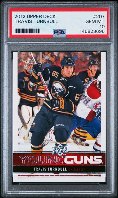 2012 Upper Deck Young Guns #207 Travis Turnbull front