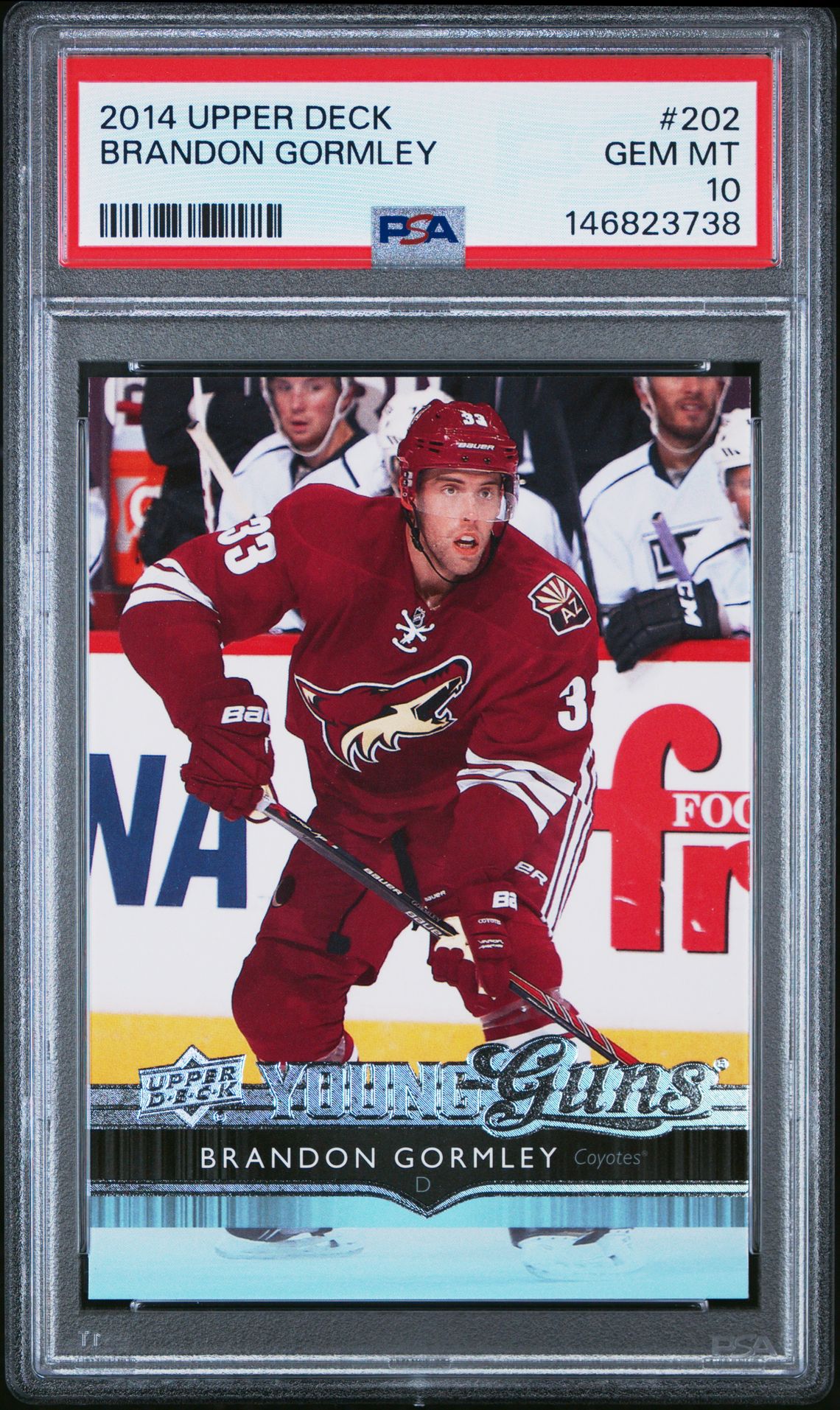 2014 Upper Deck UPPER DECK #202 Brandon Gormley front