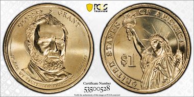 2011-D $1 Ulysses S. Grant Position A MS65