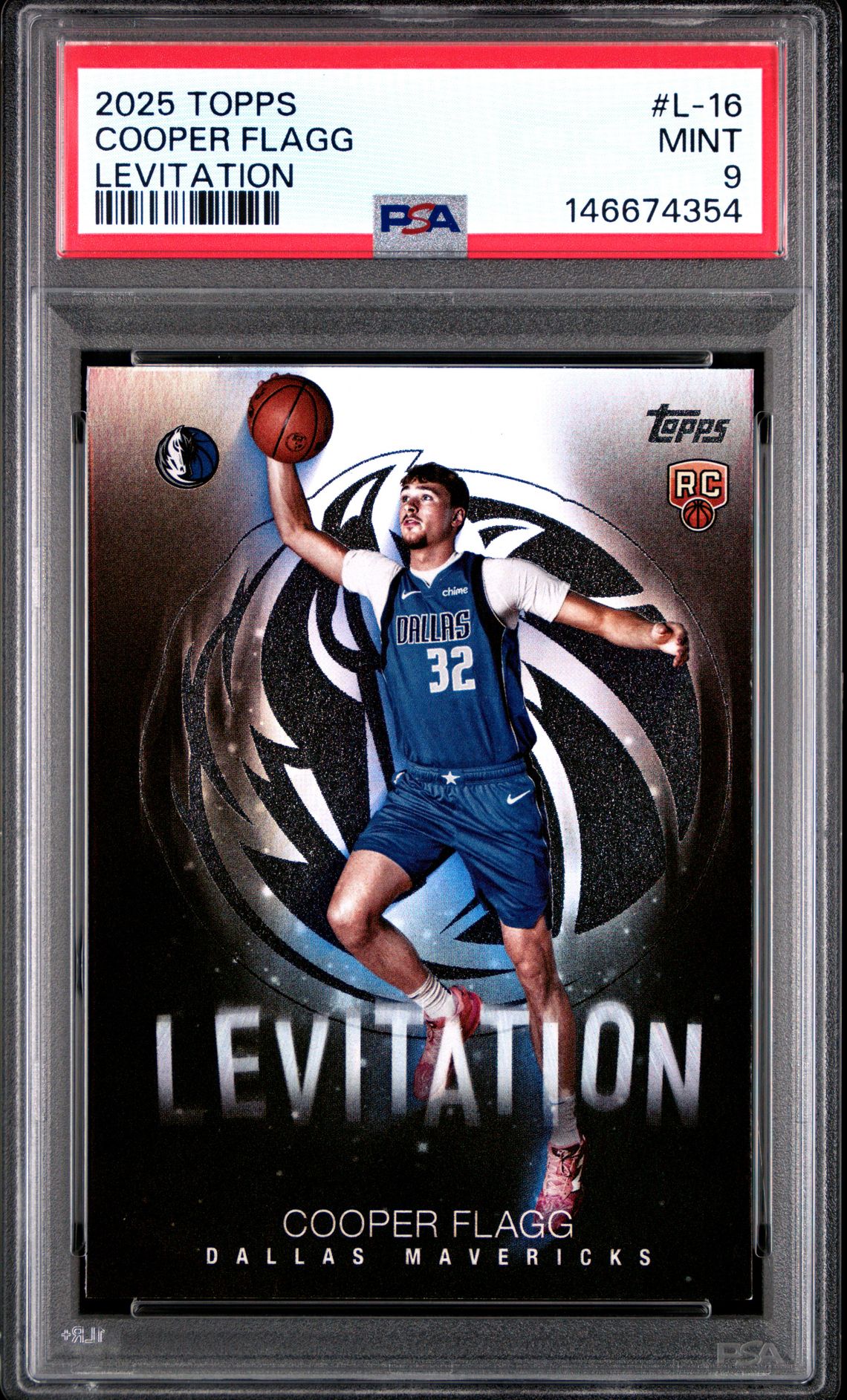 2025 Topps Levitation Cooper Flagg #L-16 Mint 9 front