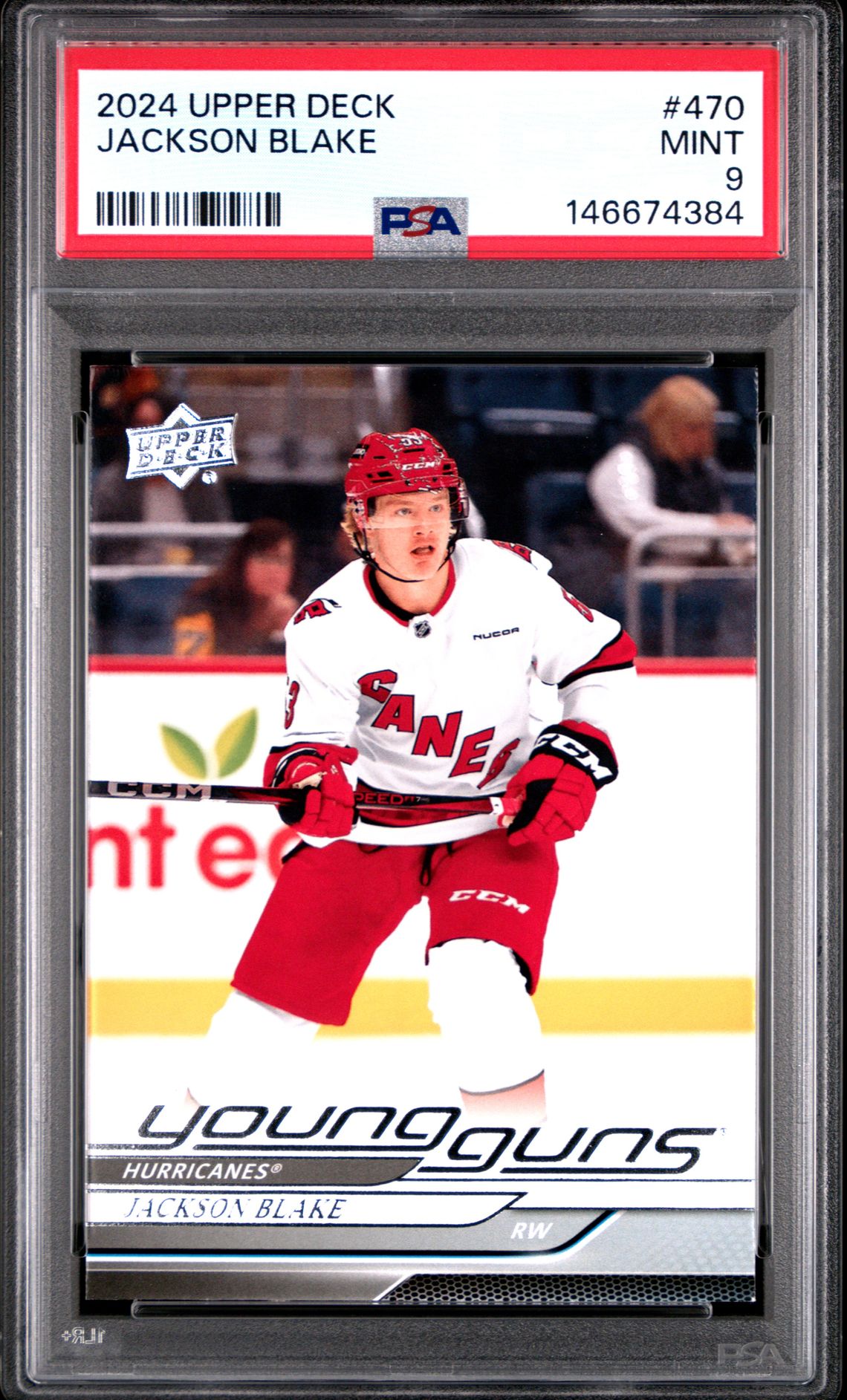 2024 Upper Deck Jackson Blake #470 Mint 9 front