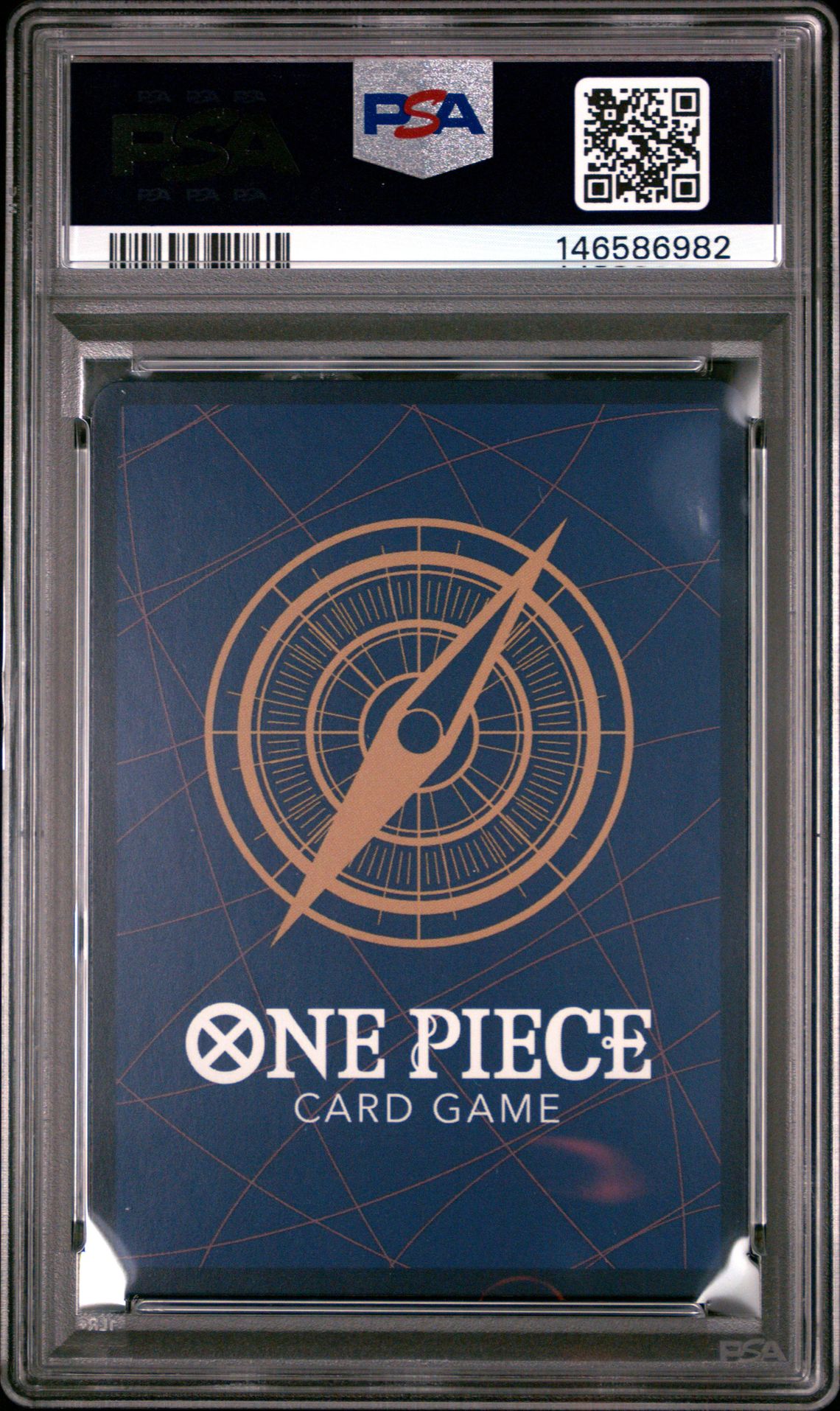 2025 One Piece Op11-A Fist Of Divine Speed Monkey D. Luffy #118 (Alternate Art) Gem Mt 10 back