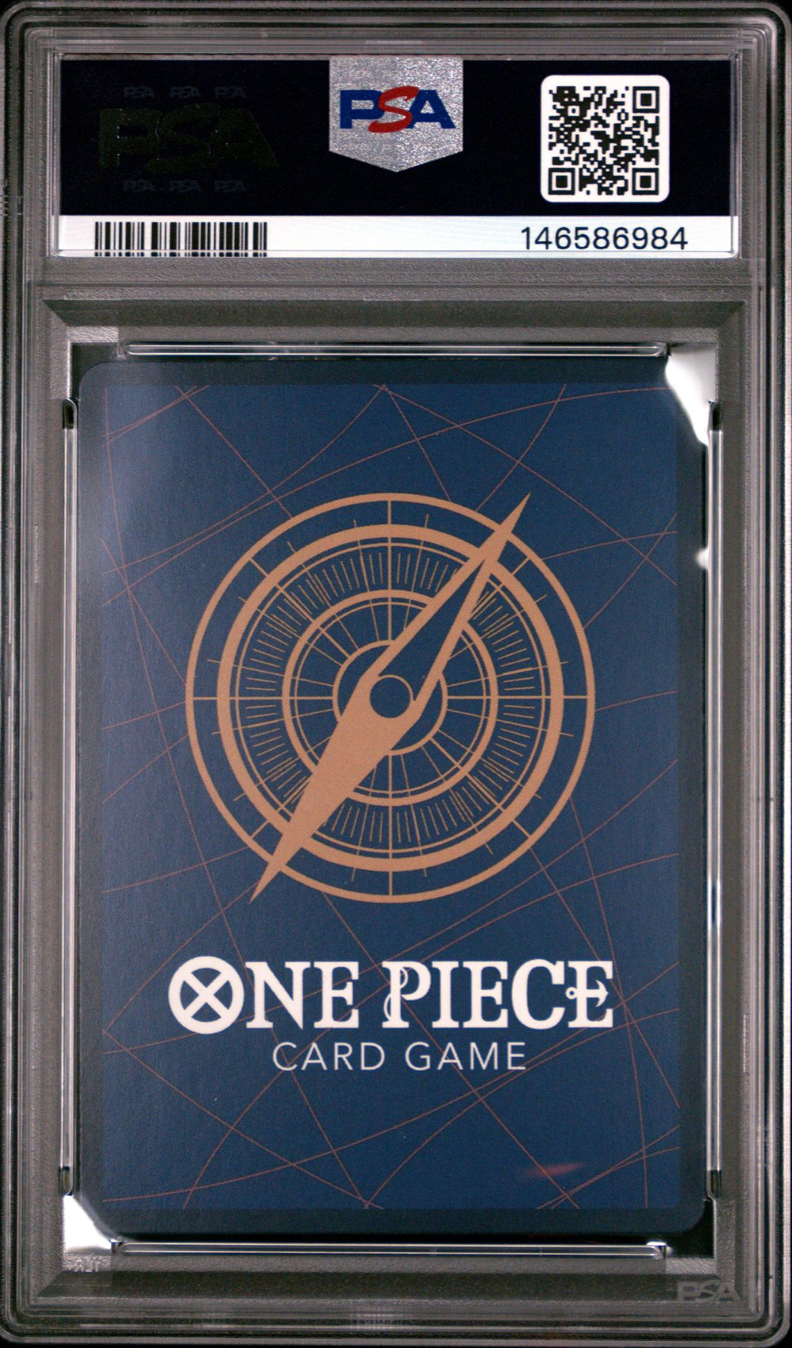 2025 One Piece Op11-A Fist Of Divine Speed Monkey D. Luffy #118 (Alternate Art) Gem Mt 10 back