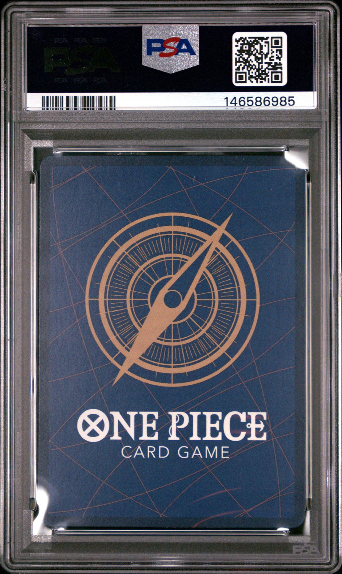 2025 One Piece Op10-Royal Blood Monkey D. Luffy #118 (Alternate Art) Gem Mt 10 back