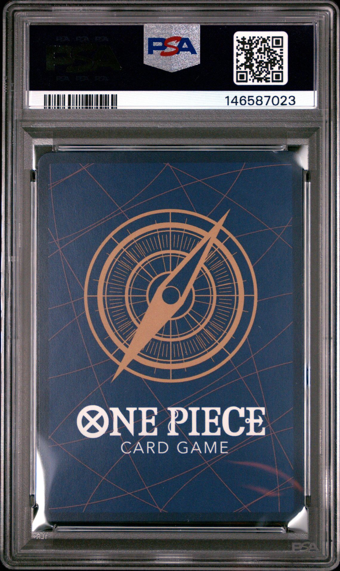 2025 One Piece Prb02-Premium Booster -One Piece Card The Best- Vol.2 Shanks #004 Gem Mt 10 back view - PSA certificate #146587023