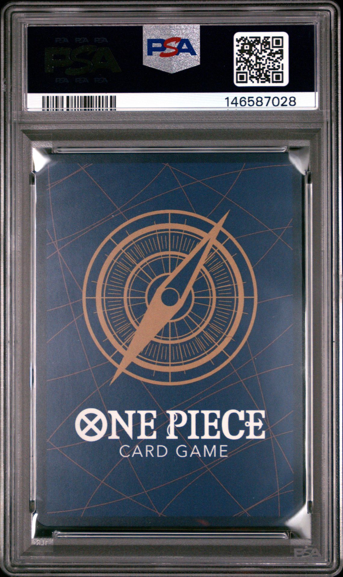 2025 One Piece Japanese Op12-Legacy Of The Master Tashigi #050 (Special Alternate Art) Gem Mt 10 back
