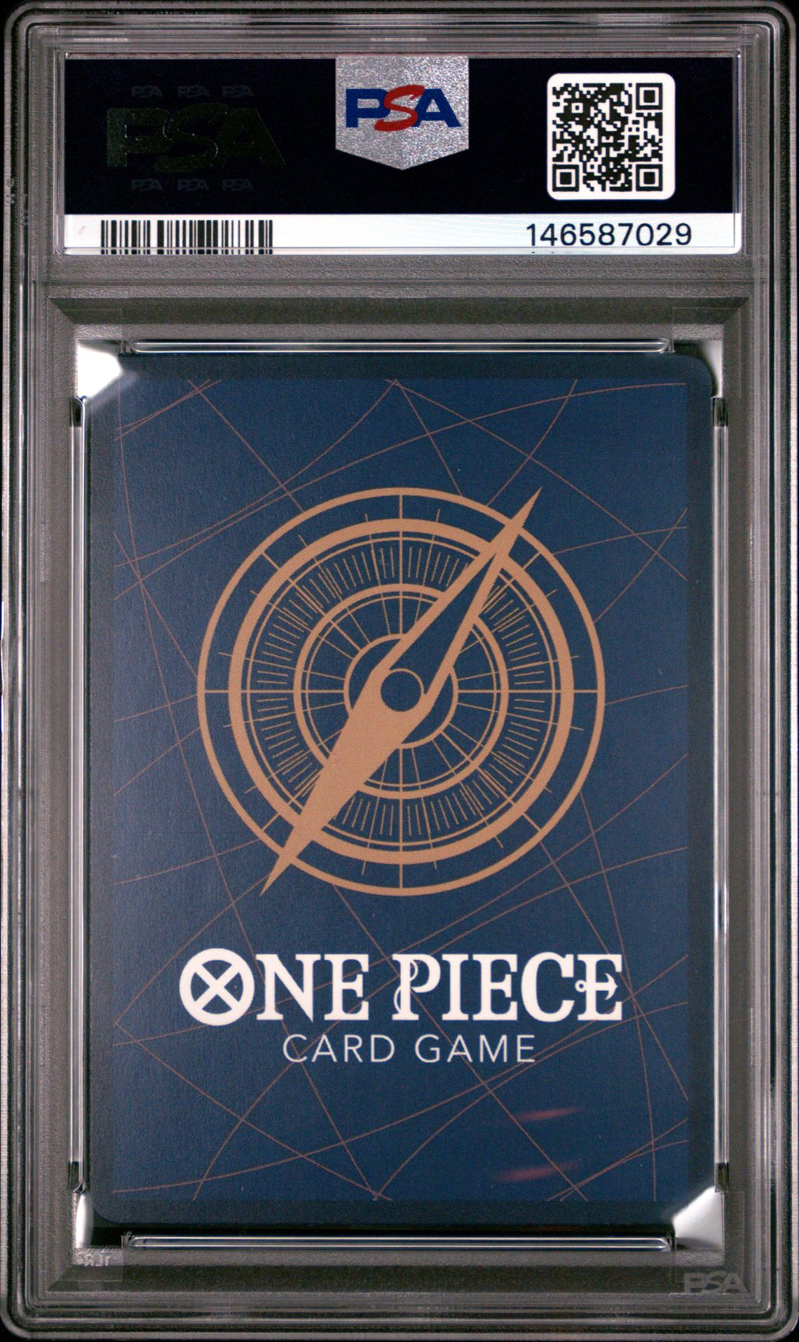2025 One Piece Op12-Legacy Of The Master Nico Robin #087 (Alternate Art) Gem Mt 10 back view - PSA certificate #146587029