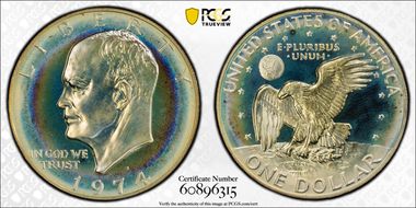 1974-S $1 Silver PR68CAM