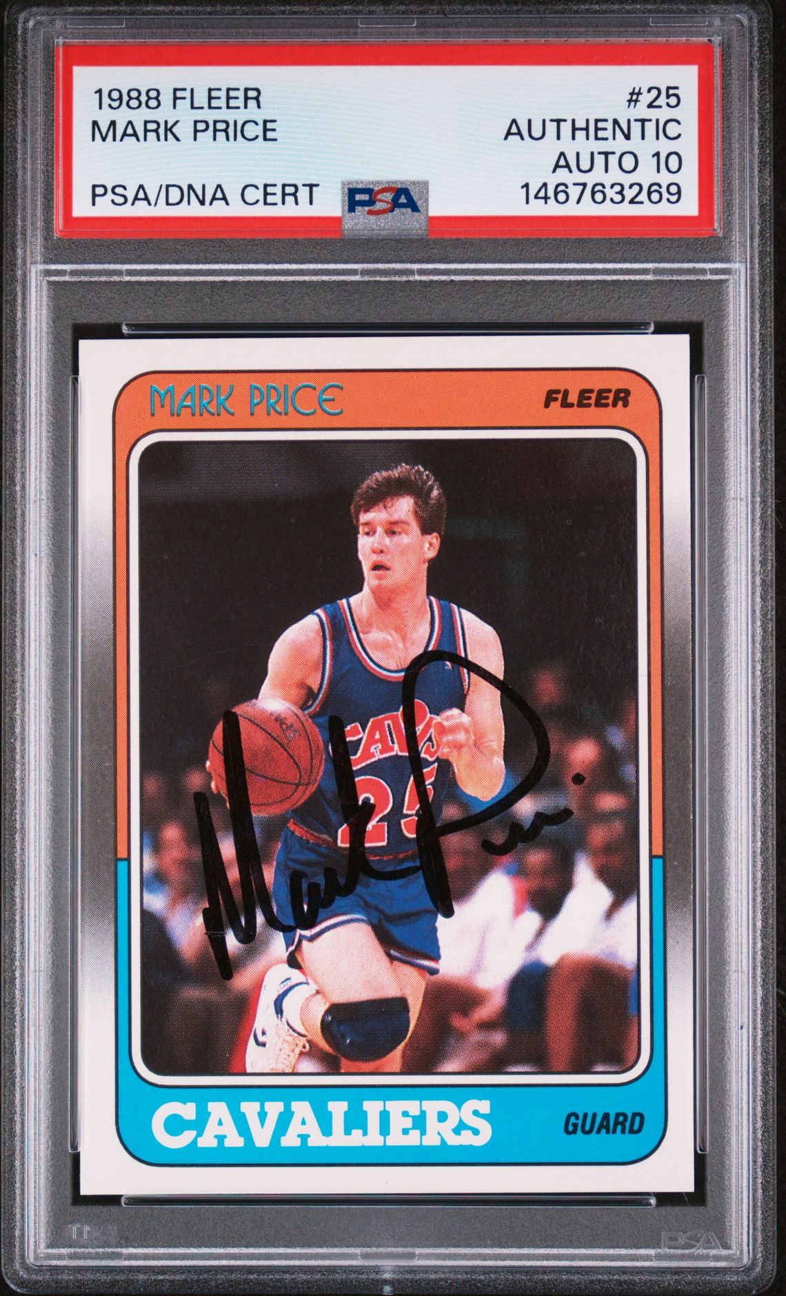 1988 Fleer FLEER #25 Mark Price front