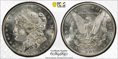 1895-S $1 MS62