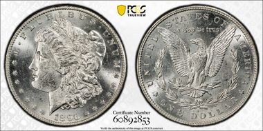 1896-S $1 MS63