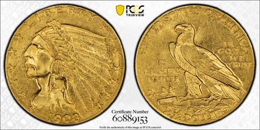 1908 $2.50 N1