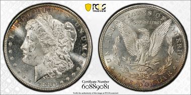1880-S $1 MS64