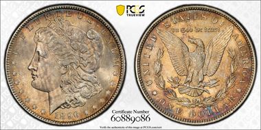1896 $1 MS64