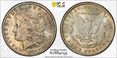 1884-O $1 MS64