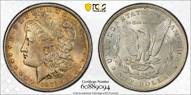 1885-O $1 MS64