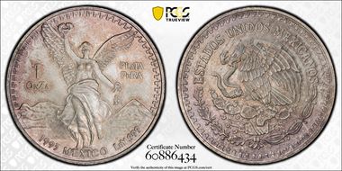 1993-Mo Onza Libertad Ag MS67