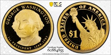 2007-S $1 George Washington PR69DCAM