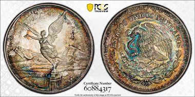 1998-Mo Onza Libertad Ag MS68