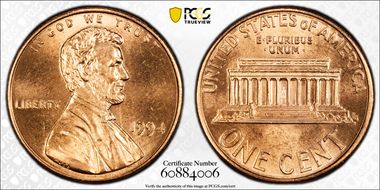 1994 1C MS63RD