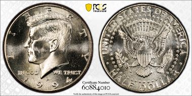 1994-P 50C MS66