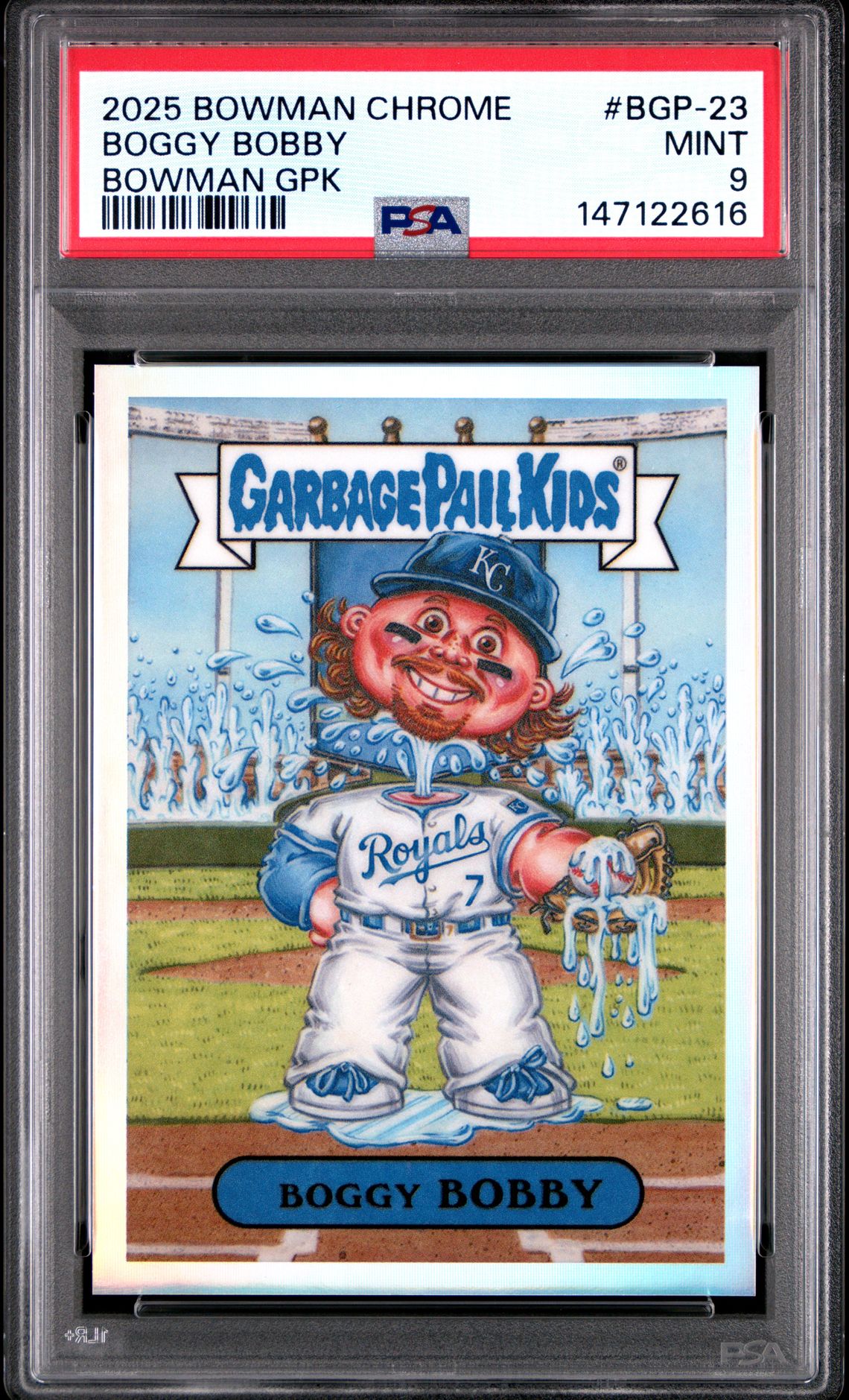 2025 Bowman Chrome Bowman Chrome Bowman Gpk #BGP-23 Boggy Bobby front
