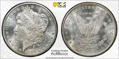1884-CC $1 MS65