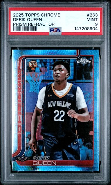 2025 Topps Topps Chrome Prism Refractor #263 Derik W5p front