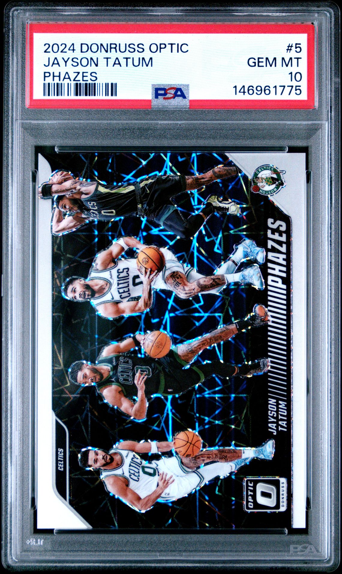 2024 Panini PANINI DONRUSS OPTIC PHAZES #5 Jayson Tatum front