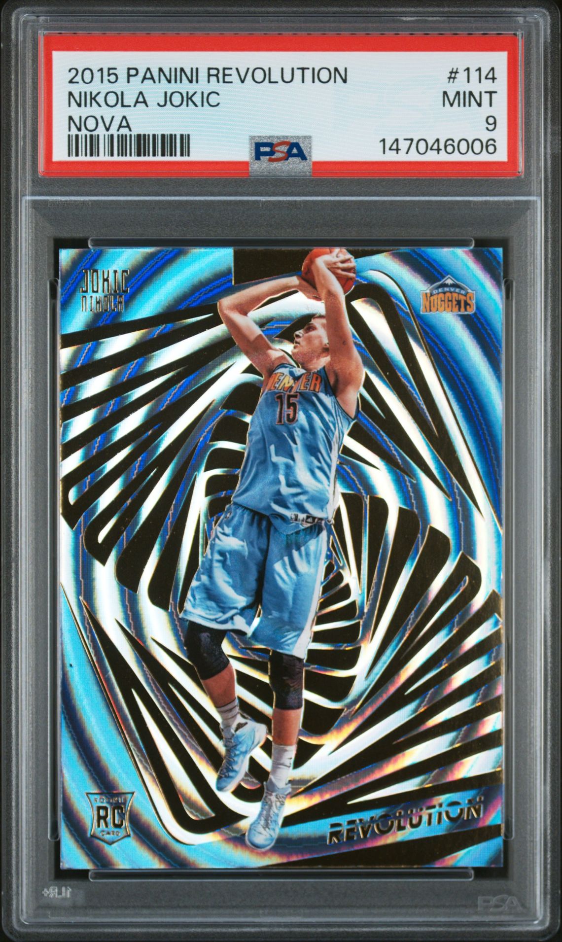 2015 Panini PANINI REVOLUTION NOVA #114 Nikola Jokic front