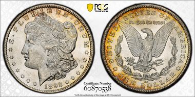 1892-CC $1 MS63