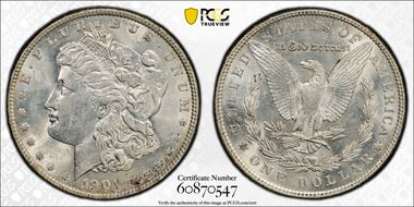 1901 $1 AU58