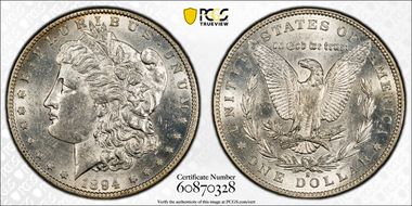 1894-S $1 AU58